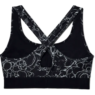 Biustonosz damski Under Armour  Mid Crossback Printed Black  XS