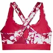 Biustonosz damski Under Armour  Mid Crossback Printed Pink