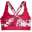 Biustonosz damski Under Armour  Mid Crossback Printed Pink
