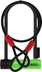 Blokada na rower Abus  410K/170HB230 green SH Ultra + Cobra 10/120