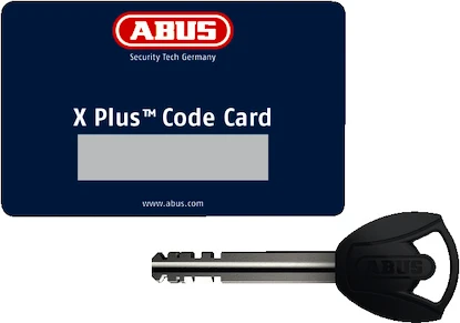 Blokada na rower Abus  6000K/90 BK SHFL BORDO / MONKEYLINK