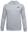 Bluza chłopięca Under Armour  RIVAL COTTON HOODIE grey