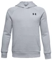 Bluza chłopięca Under Armour  RIVAL COTTON HOODIE grey