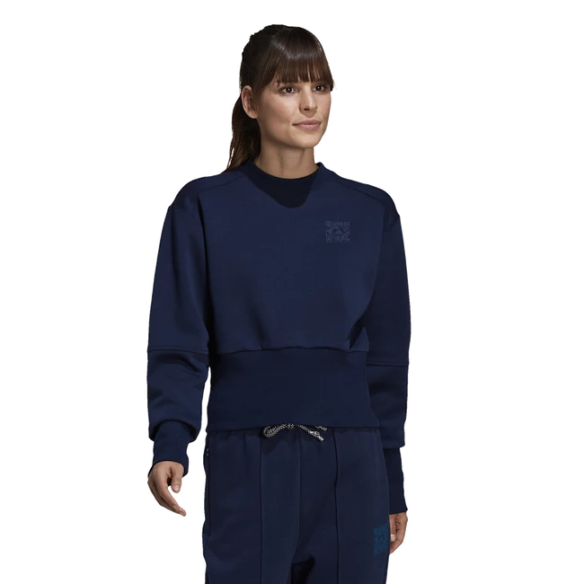 Bluza damska adidas  KK Sweat Crew Night Indigo L