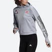 Bluza damska adidas  Space Hoodie Halo Silver