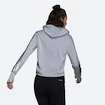 Bluza damska adidas  Space Hoodie Halo Silver