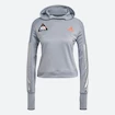 Bluza damska adidas  Space Hoodie Halo Silver