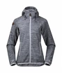 Bluza damska Bergans  Hareid Fleece Grey