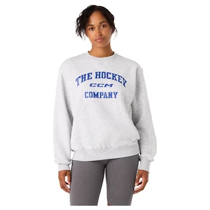 Bluza damska CCM  Athleisure Crew Grey Melange