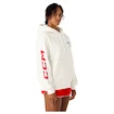 Bluza damska CCM  Athleisure Hood Blanc