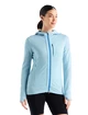 Bluza damska Icebreaker  Quantum III LS Zip Haze/Azul