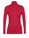 Bluza damska Icebreaker  W 260 Tech LS Half Zip Cherry