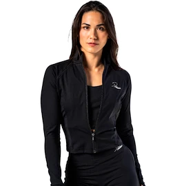 Bluza damska Nebbia Deni x NEBBIA Fitness Zip Tracktop 314 black