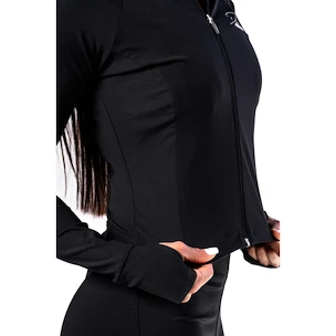 Bluza damska Nebbia Deni x NEBBIA Fitness Zip Tracktop 314 black