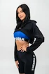 Bluza damska Nebbia GYM TIME Designer Cropped Hoodie black L