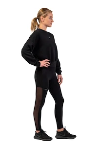 Bluza damska Nebbia  Loose Fit Sweatshirt "Feeling Good" 420 black M/L