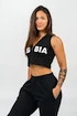 Bluza damska Nebbia MUSCLE MOMMY Sleeveless Zip-Up Hoodie 258 black