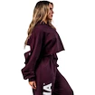 Bluza damska Nebbia STRONG BEAUTY Oversized Hoodie OWN YOUR POWER 433 dark red