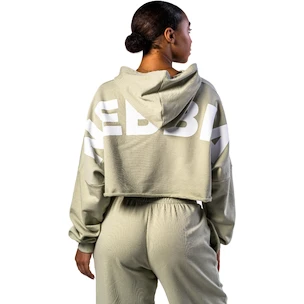 Bluza damska Nebbia STRONG BEAUTY Oversized Hoodie OWN YOUR POWER 433 light green