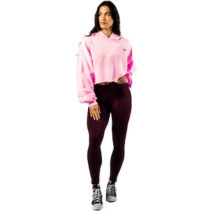 Bluza damska Nebbia STRONG BEAUTY Oversized Hoodie OWN YOUR POWER 433 pink