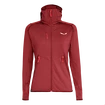 Bluza damska Salewa  Agner Hybrid PL/DST FZ Hdy Syrah Melange