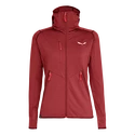 Bluza damska Salewa  Agner Hybrid PL/DST FZ Hdy Syrah Melange