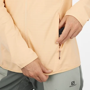 Bluza damska Salomon  Outrack Full Zip Mid Apricot Ice