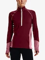 Bluza damska Under Armour  ColdGear 1/2 Zip-RED M