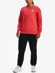 Bluza damska Under Armour  Essential Fleece Crew-RED