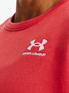 Bluza damska Under Armour  Essential Fleece Crew-RED