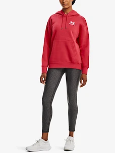 Bluza damska Under Armour  Essential Fleece Hoodie-RED S