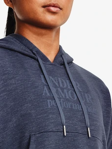Bluza damska Under Armour  Essential Script Hoodie-GRY S