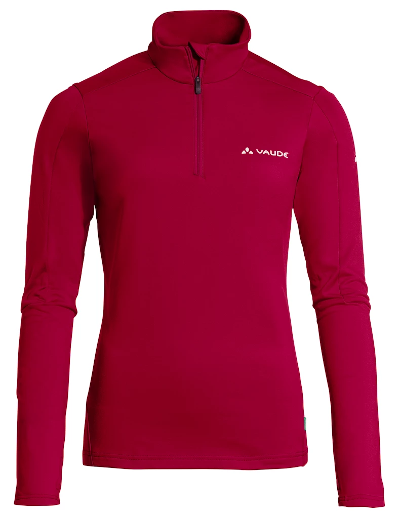 Bluza damska VAUDE  Livigno Halfzip II W's Crimson Red 36