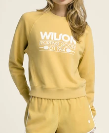 Bluza damska Wilson W Sideline Crew Golden