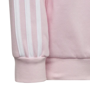 Bluza dziecięca adidas  Essentials 3-Stripes Crew Neck Clear Pink 128 cm