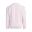 Bluza dziecięca adidas  Graphic Crew Neck Clear Pink