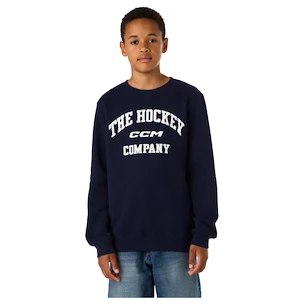 Bluza dziecięca CCM  Athleisure Crew Navy