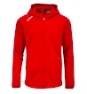 Bluza dziecięca CCM  LOCKER ROOM FLEECE FULL ZIP HOODIE red