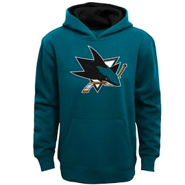 Bluza dziecięca Fanatics Prime PO FLC Hood San Jose Sharks