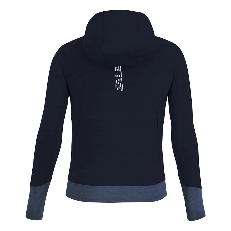 Bluza dziecięca Salewa  Puez Hybrid PL G FZ HDY Navy Blazer Melange