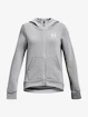 Bluza dziewczęca Under Armour  Rival Fleece LU FZ Hoodie-GRY S