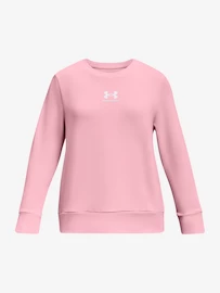Bluza dziewczęca Under Armour Rival Terry Crew -PNK