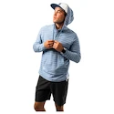 Bluza męska Bauer  LTWHT Stripe Hoodie Blue Horizon