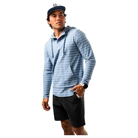Bluza męska Bauer LTWHT Stripe Hoodie Blue Horizon