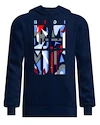 Bluza męska BIDI BADU  New York 2024 Logo Chill Hoody Dark Blue/Red M