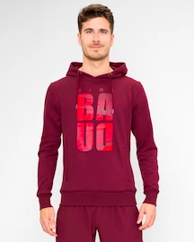 Bluza męska BIDI BADU Protected Leafs Chill Hoody Bordeaux