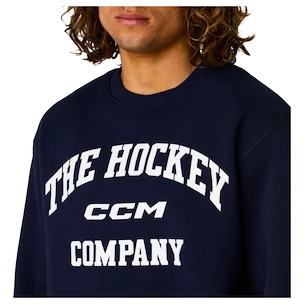 Bluza męska CCM  Athleisure Crew Navy