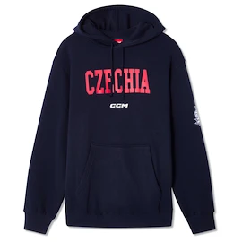 Bluza męska CCM Flag Hood Team CZE Navy