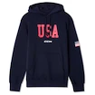 Bluza męska CCM  Flag Hood Team USA Navy