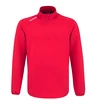 Bluza męska CCM  LOCKER ROOM FLEECE 1/4 ZIP red